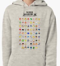 Super Smash Bros. Ultimate (Everyone is Here! design) Pullover Hoodie