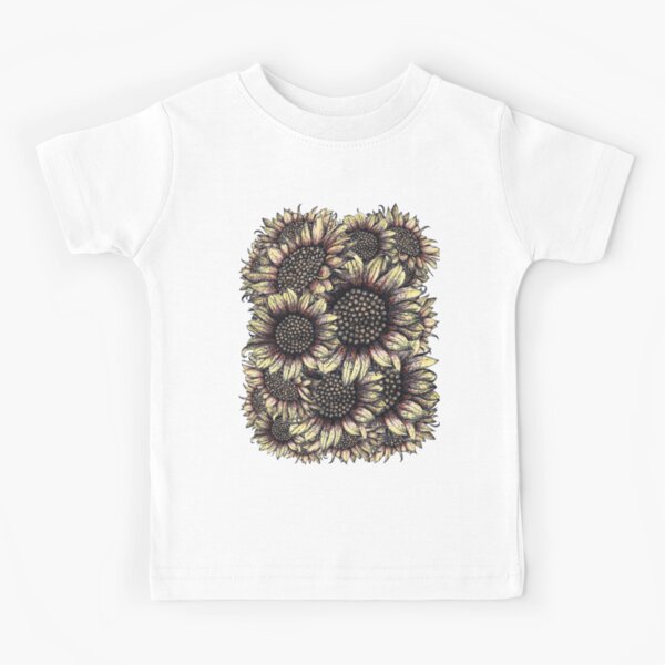 Sun Flower Kids T Shirts Redbubble - aesthetic sunflower roblox logo