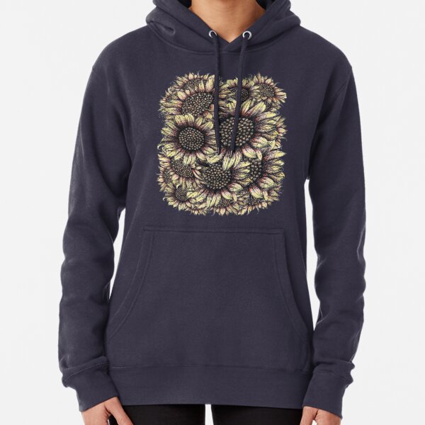 Sunflower Bouquet Pullover Hoodie