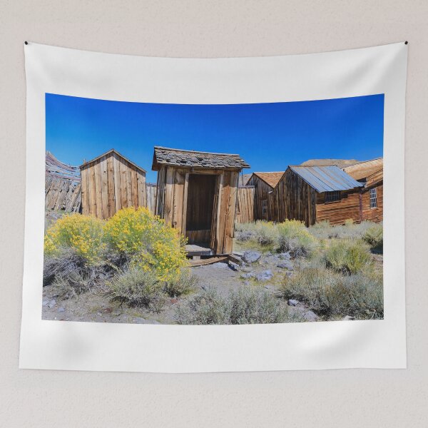 Item preview, Bodie Rest Station With Flowers designed and sold by photosbyflood.