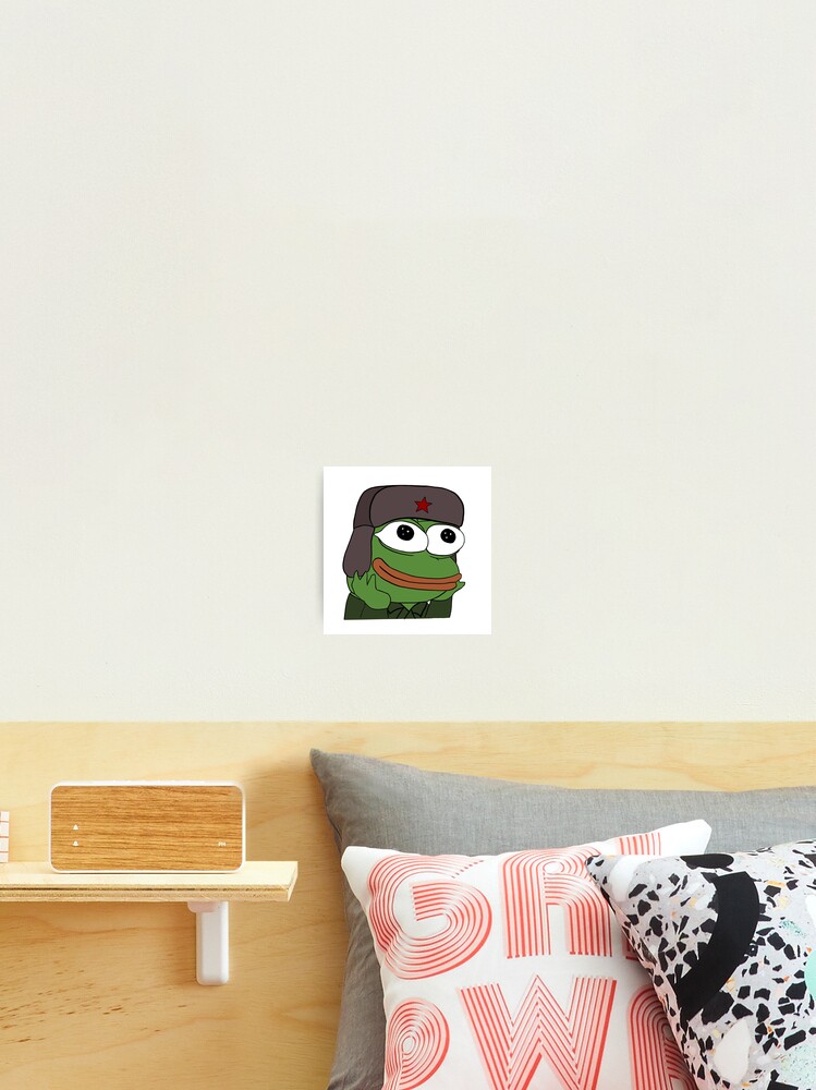 Pepega -Twitch Emote Sticker for Sale by renukabrc