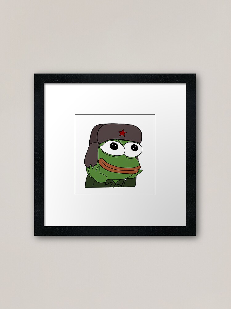 Pepega -Twitch Emote Art Print for Sale by renukabrc