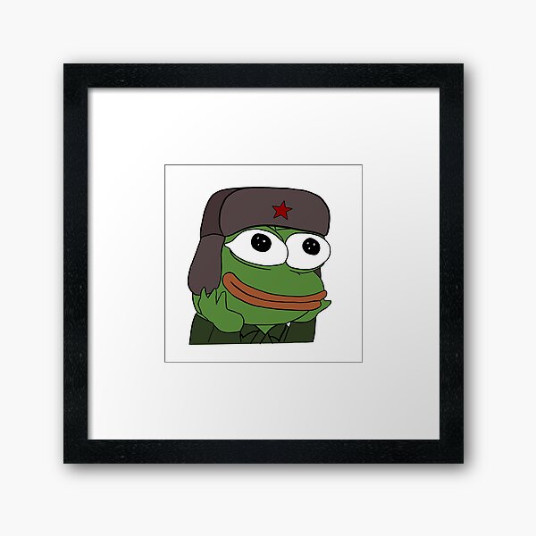 Pepega -Twitch Emote Art Board Print for Sale by renukabrc