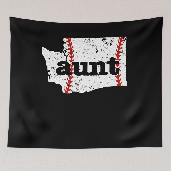 Item preview, Aunt Softball Washington Baseball Aunt Tee Shirt designed and sold by shoppzee.