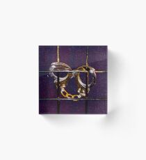 Cuffs Acrylic Block