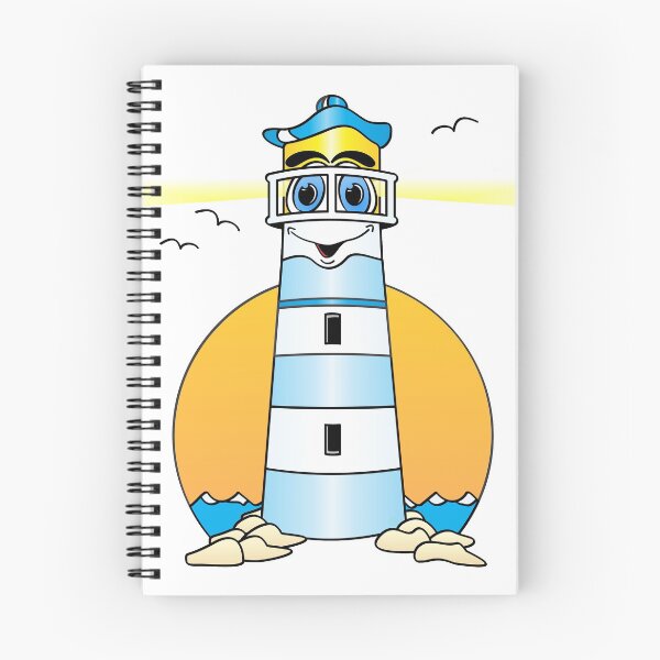 Item preview, Lighthouse Cartoon Blue designed and sold by Scott Hayes.