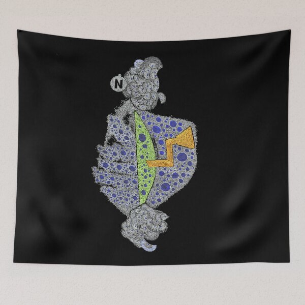 Item preview, Carrickalinga Map 1 Color Lace designed and sold by TripodDogShop.