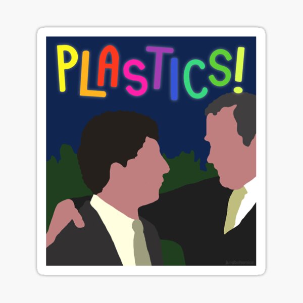 PLASTICS Sticker
