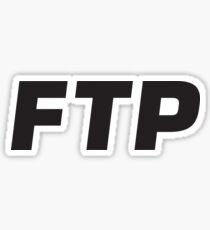 FTP Aufkleber und mehr Sticker