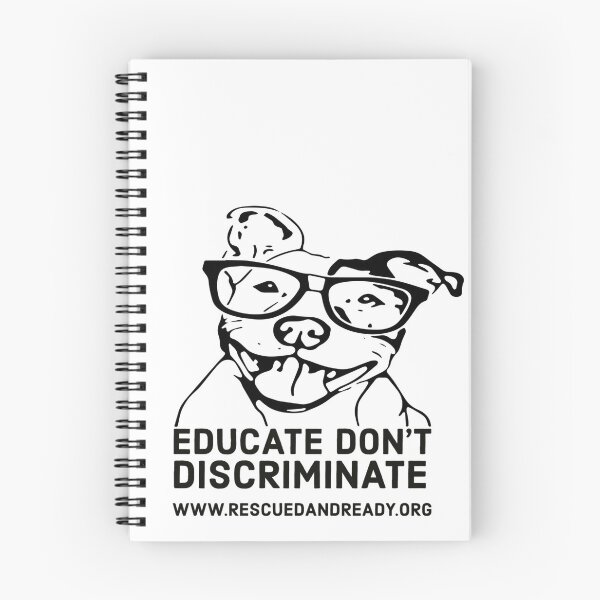 Item preview, Educate Don't Discriminate designed and sold by RescuedandReady.