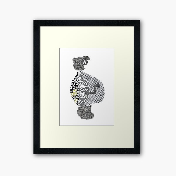 Carrickalinga Map 3 Framed Art Print