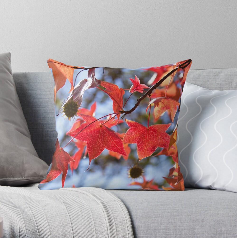 fall throw pillows