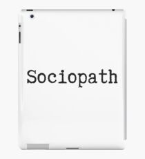 Sociopath iPad Case/Skin