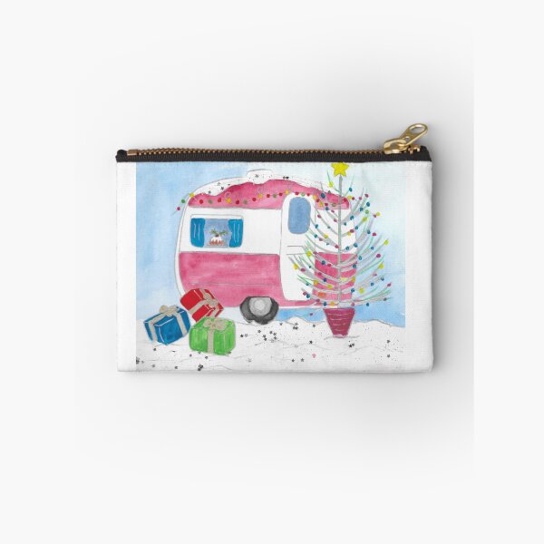 Item preview, Christmas snowy caravan  designed and sold by Leatextileart.