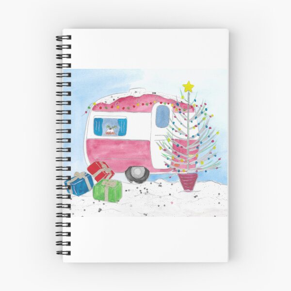 Item preview, Christmas snowy caravan  designed and sold by Leatextileart.