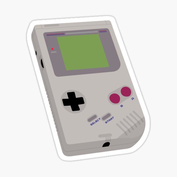 Gameboy Console Retro Sticker