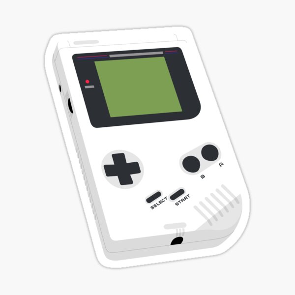 Item preview, Retro Handheld White designed and sold by turpinator.