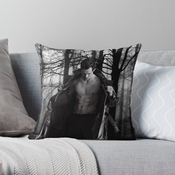 Bill Skarsgard - Prince of Darkness Throw Pillow