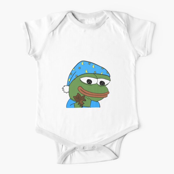 Pepe Meme Frog Newborn Baby No Sleeve Bodysuit Romper Infant Summer Clothing White Pepe Meme Frog Newborn Baby No Sleeve Bodysuit Romper Infant Summer Clothing White
