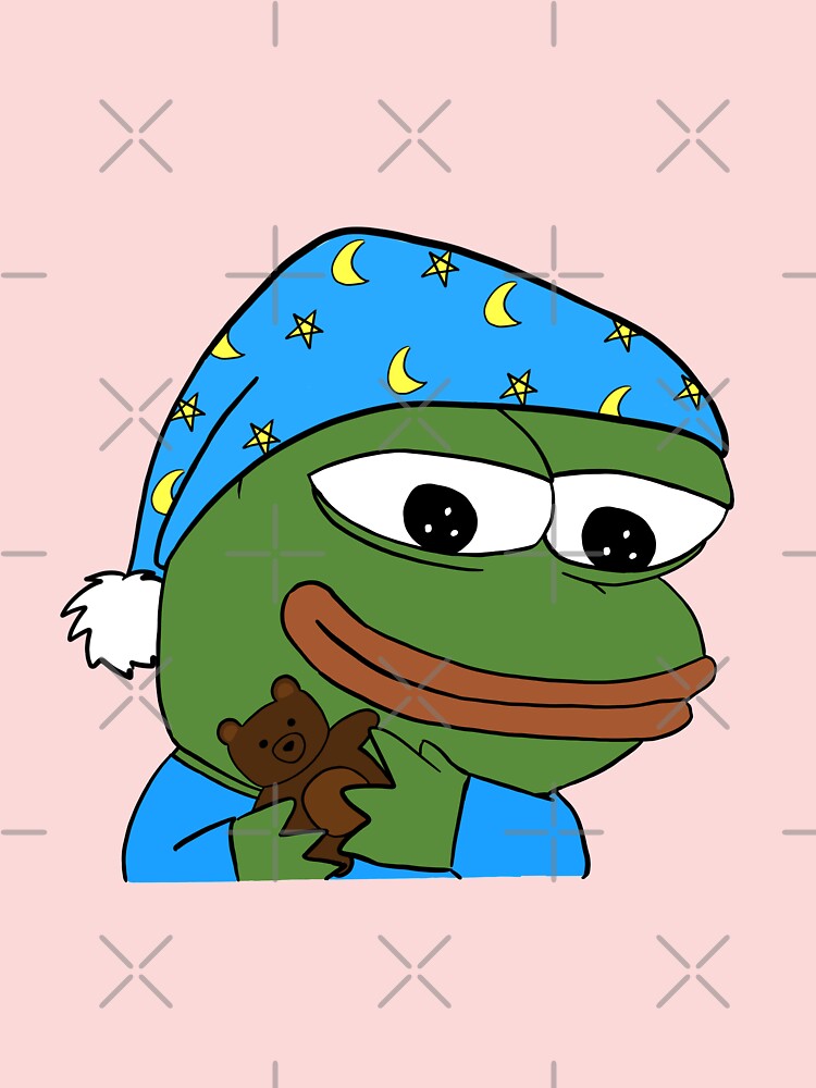 bedtime pepe plush