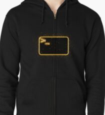 Bash terminal golden Gold Zipped Hoodie