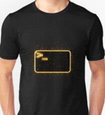 Bash terminal golden Gold Unisex T-Shirt