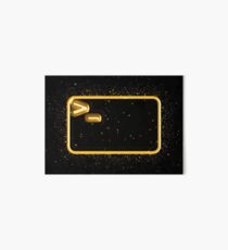 Bash terminal golden Gold Art Board