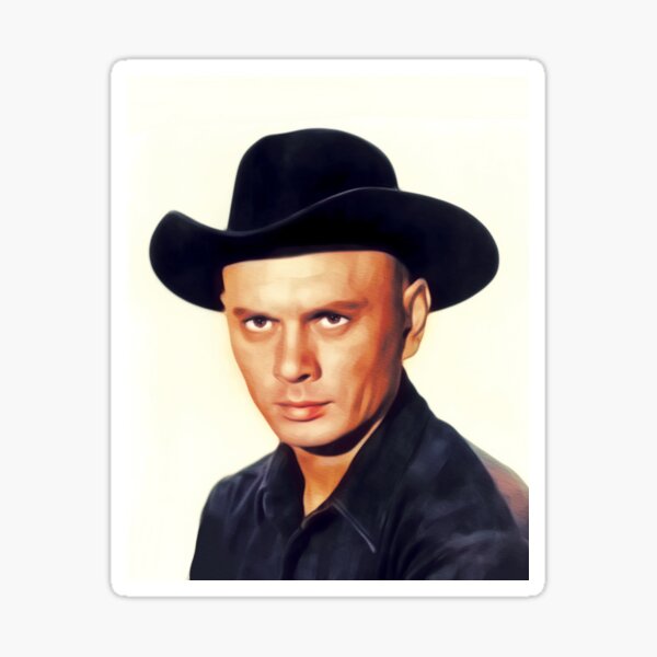 Yul Brynner, Hollywood Legend Sticker