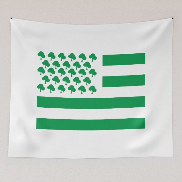 Item preview, Ecology Flag of America #redbubble #decor #buyart #artprint designed and sold by hakobyans.