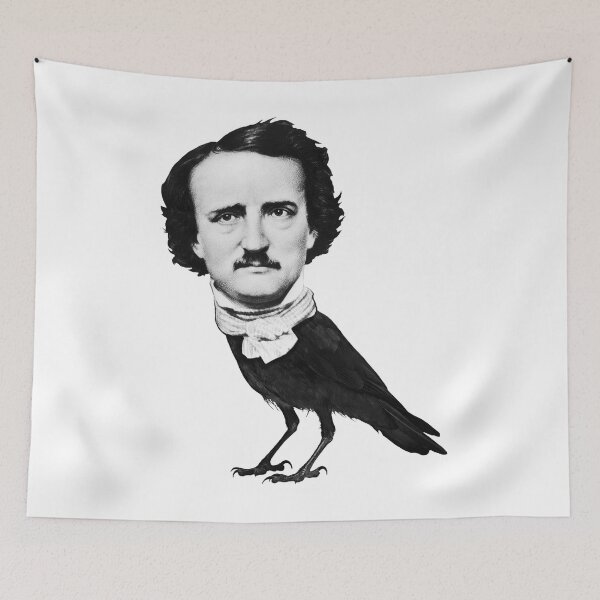 Item preview,  Poe Cuervo designed and sold by cosasliterarias.
