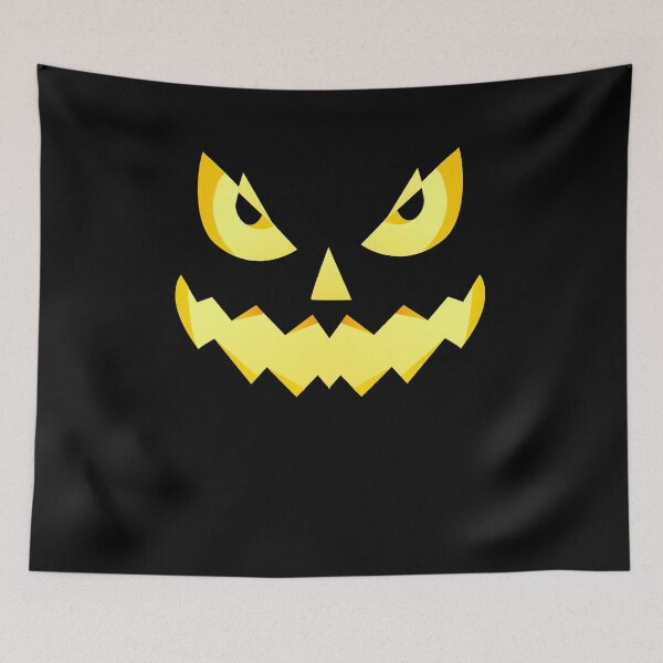 Item preview, Halloween Pumpkin Face Smile T Shirt Women Men designed and sold by rused.