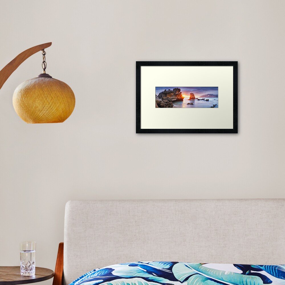 Bridgewater Bay, Mornington Peninsula, Victoria, Australia Framed Art Print