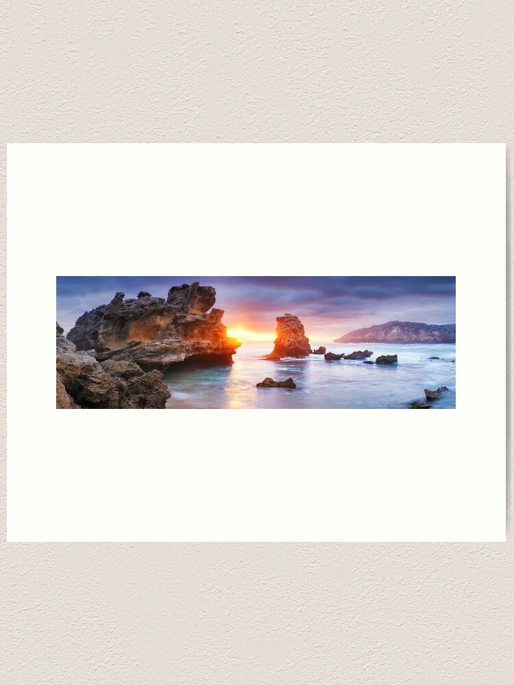 Alternate view of Bridgewater Bay, Mornington Peninsula, Victoria, Australia Art Print