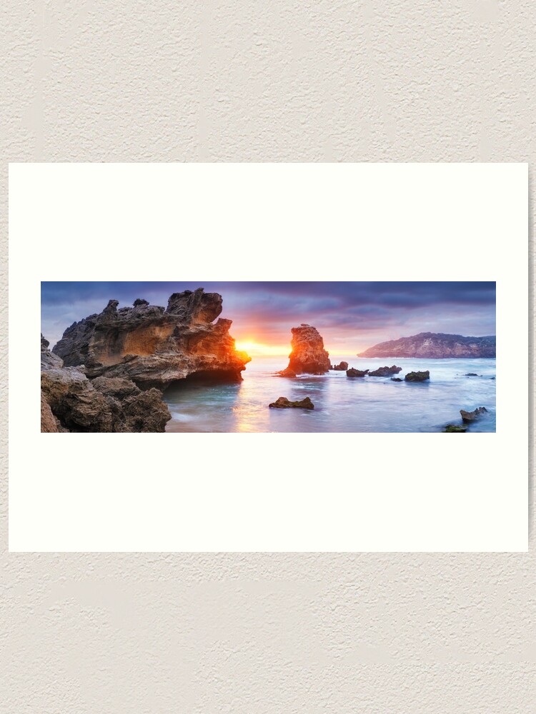 Alternate view of Bridgewater Bay, Mornington Peninsula, Victoria, Australia Art Print