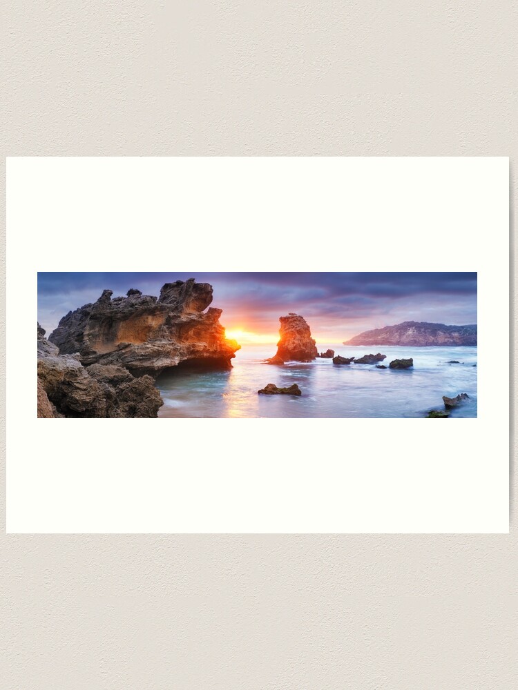 Alternate view of Bridgewater Bay, Mornington Peninsula, Victoria, Australia Art Print