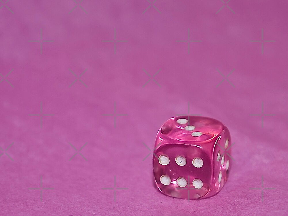 "Pink Dice" by Denise Abé Redbubble