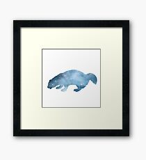 Groundhog Framed Print