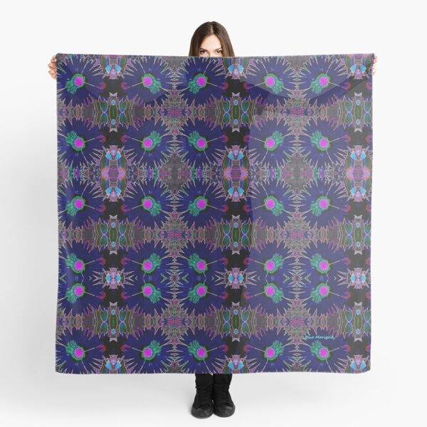 Neon Daisy Scarf