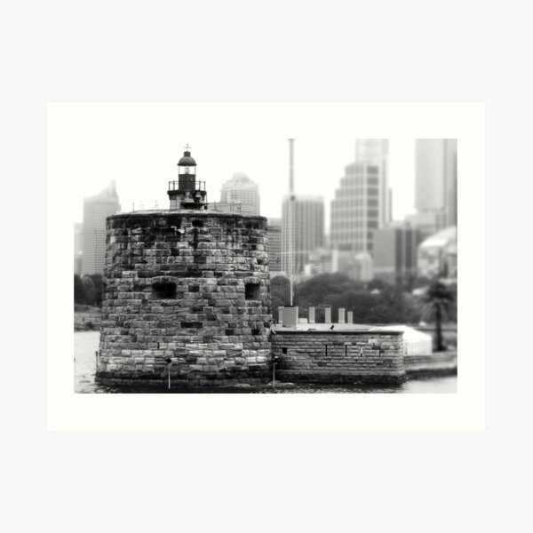 Fort Denison - Sydney, NSW, Australia Art Print