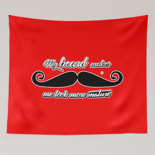 Item preview, My beard makes me look more mature designed and sold by netrok.