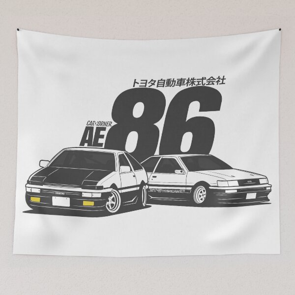 Item preview, Toyota AE86 LEVIN & TRUENO - CarCorner designed and sold by Car-Corner.