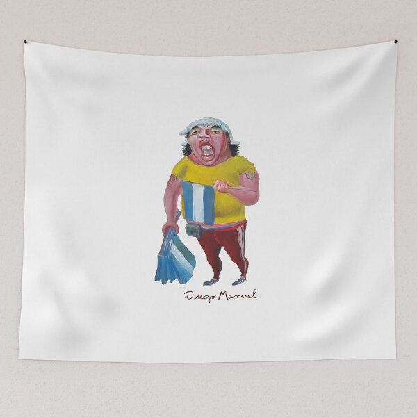 Item preview, Seller of flags, soccer people designed and sold by Diego Manuel Rodriguez.