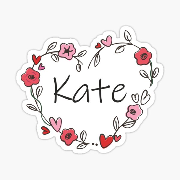 Kate имя. Стикеры Кейт фильм.