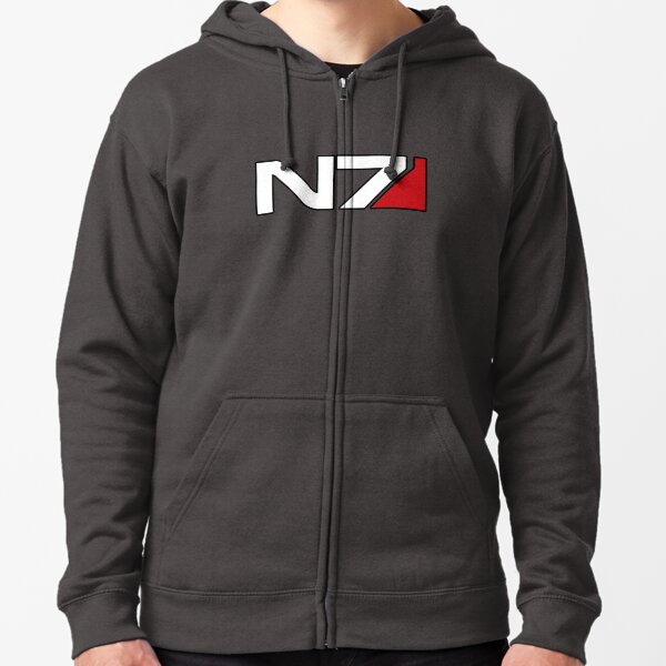 N7 Logo Zipped Hoodie