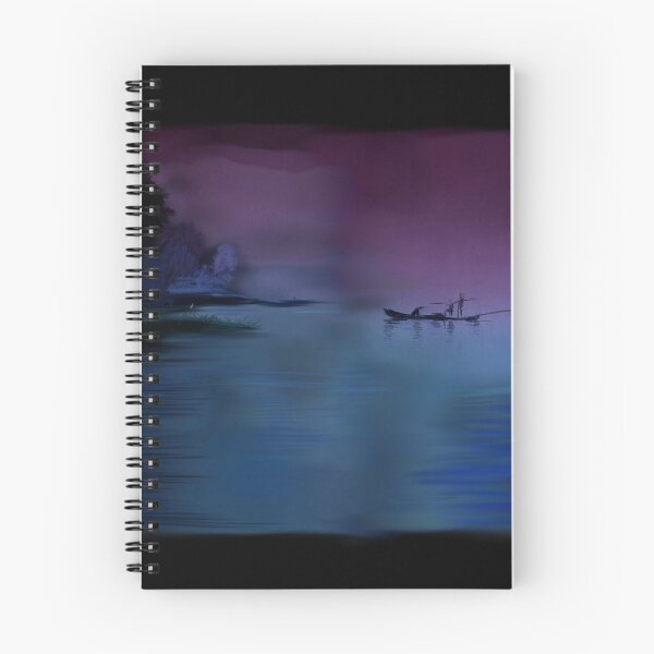 Item preview, 60 - Kerala fishing boat and morning sky designed and sold by OracleArtist.