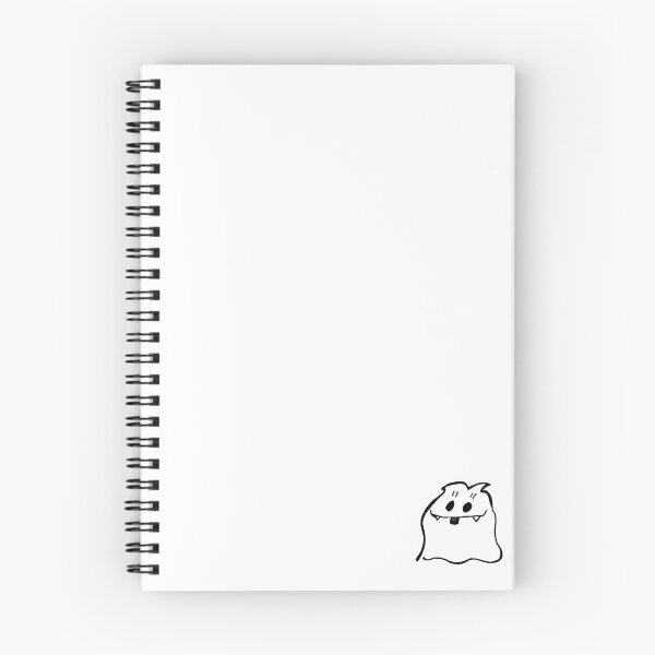 Item preview, dfekt spiral notebook white  designed and sold by d'fekt ..