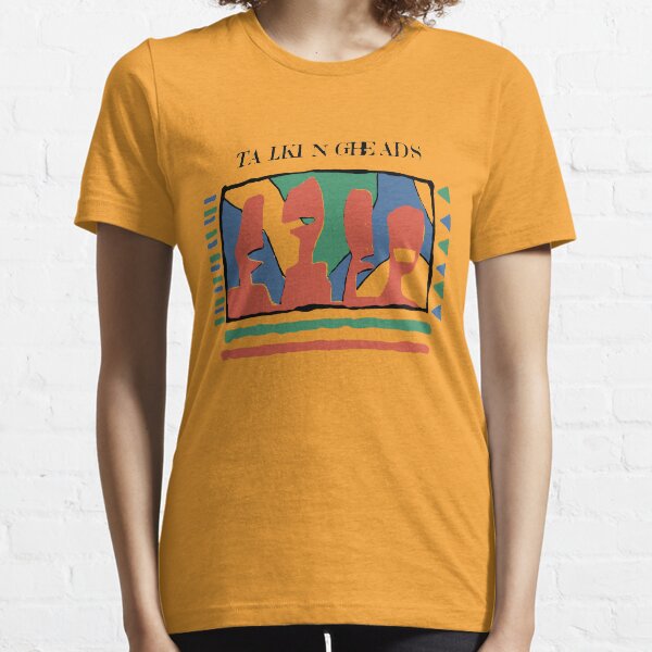 Têtes parlantes Funny Art Work Graphic Design Jaune Tshirt T-shirt essentiel