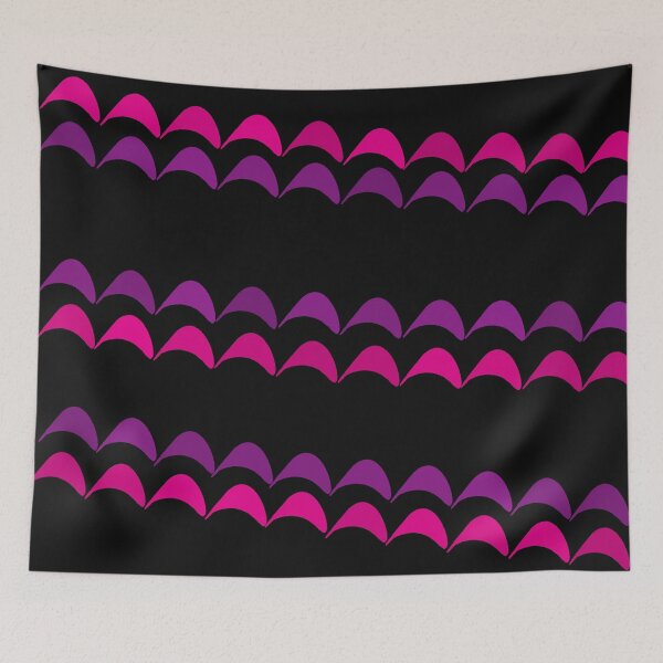 Item preview, Black With Pink And Purple Shapes. designed and sold by Artography Designs.