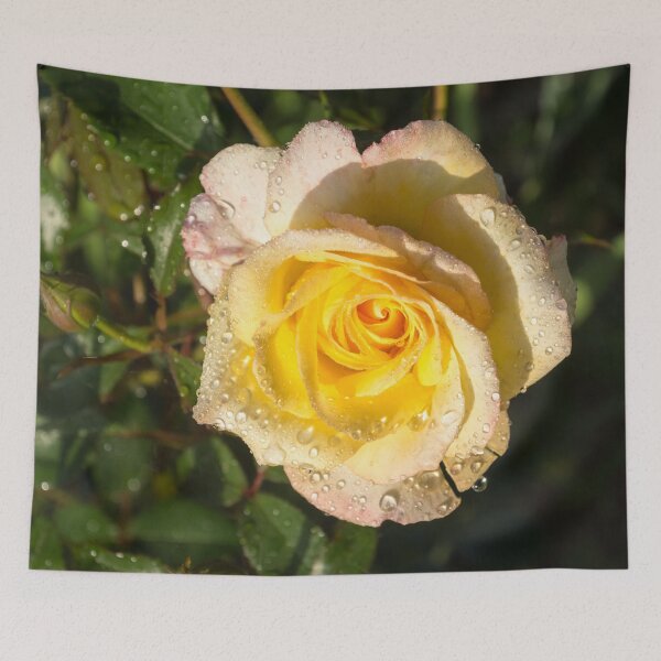 Item preview, Rose and Rain - a Perfect Blend of Yellow and Pink designed and sold by Georgia Mizuleva.