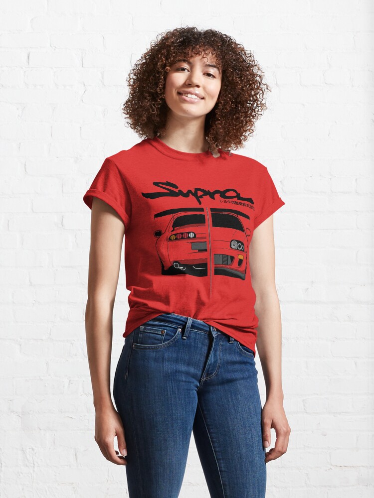 Alternate view of Toyota Supra MK IV - CarCorner Classic T-Shirt